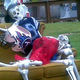 Illustration for article titled Steve McNair Murder Scene An Ill-Advised Halloween Display